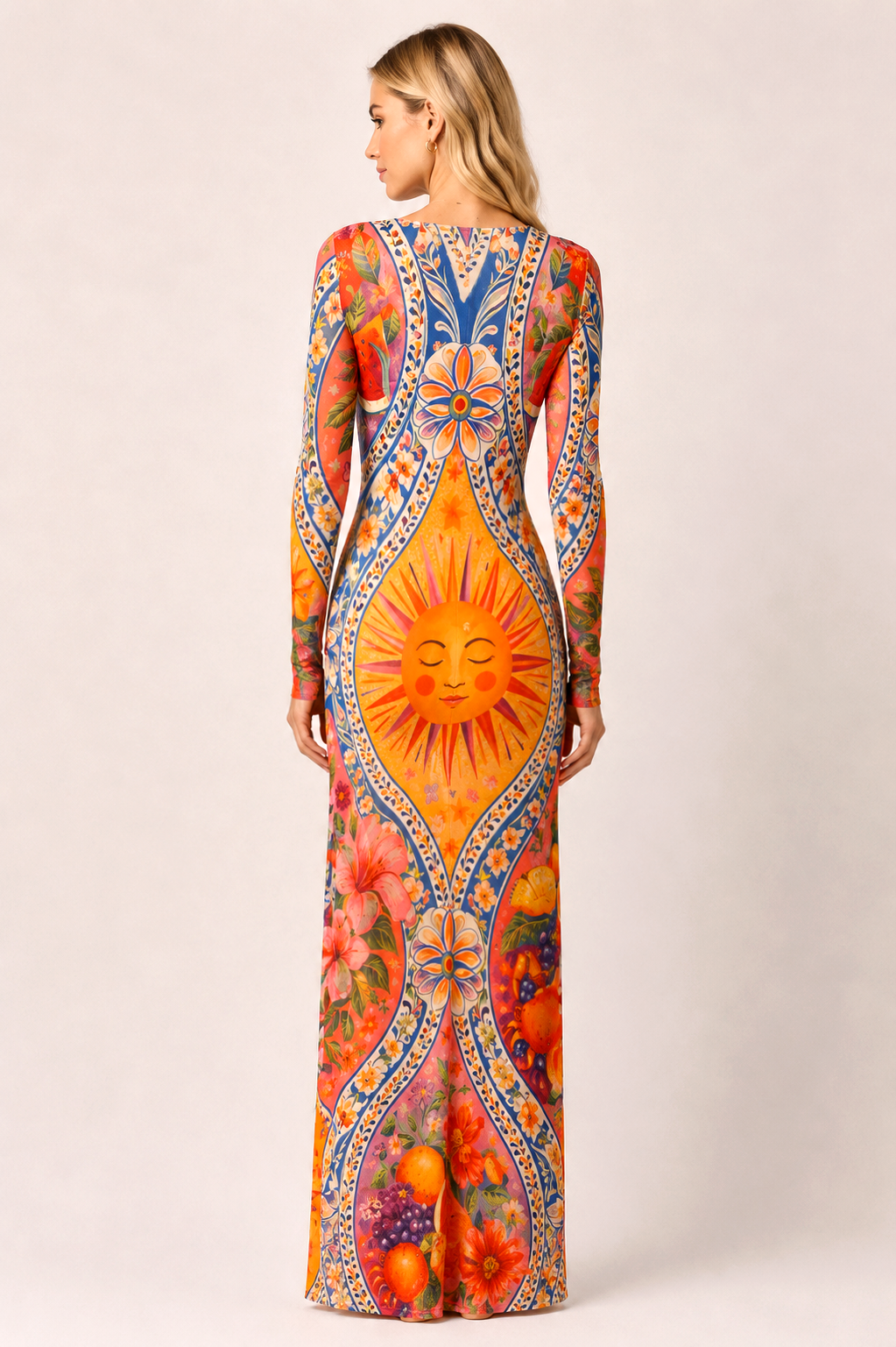 Club Sol Print Dress