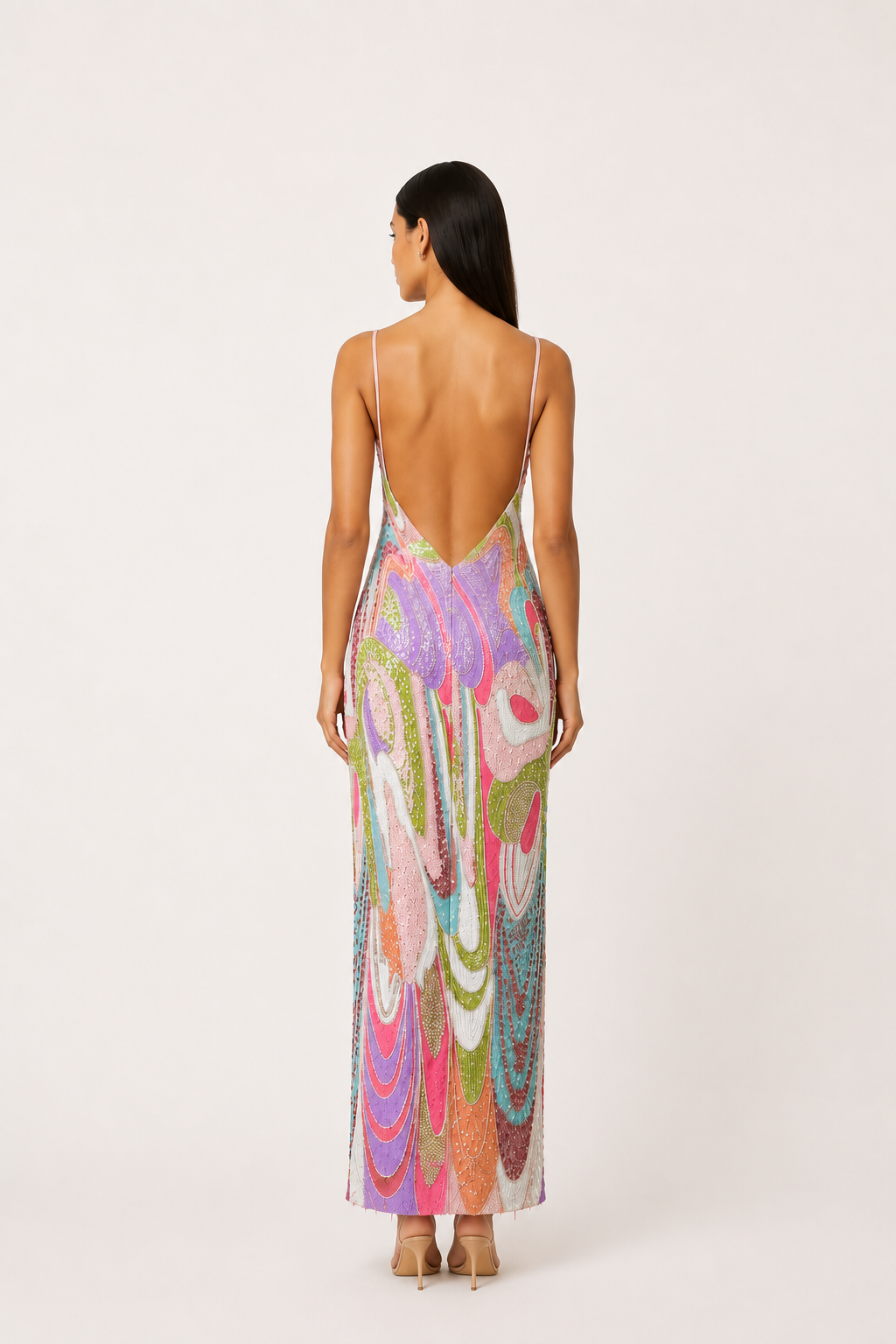 Riviera Embellished Maxi Dress