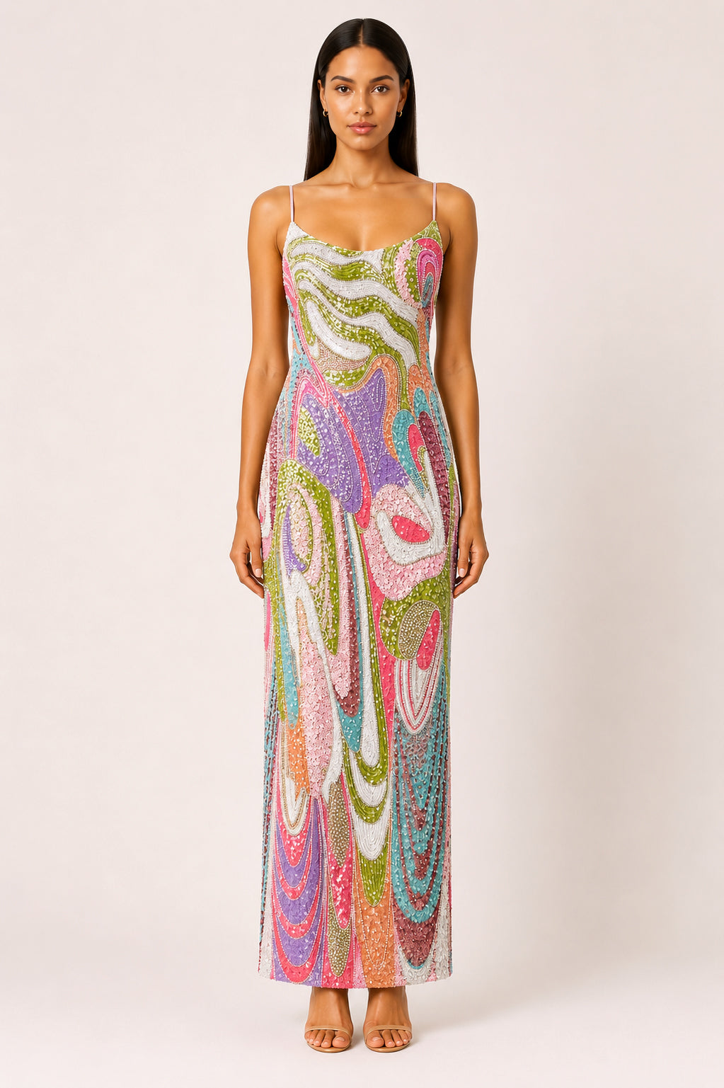 Riviera Embellished Maxi Dress